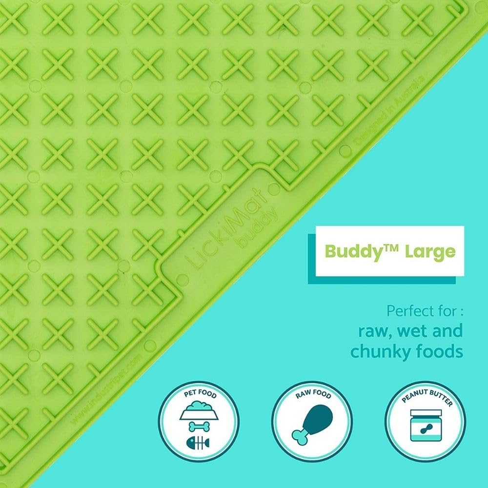 LICKIMAT Buddy Large - Green or Orange