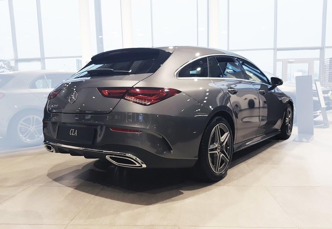 Protezione Paraurti Acciaio Per Mercedes CLA II X118 - 7