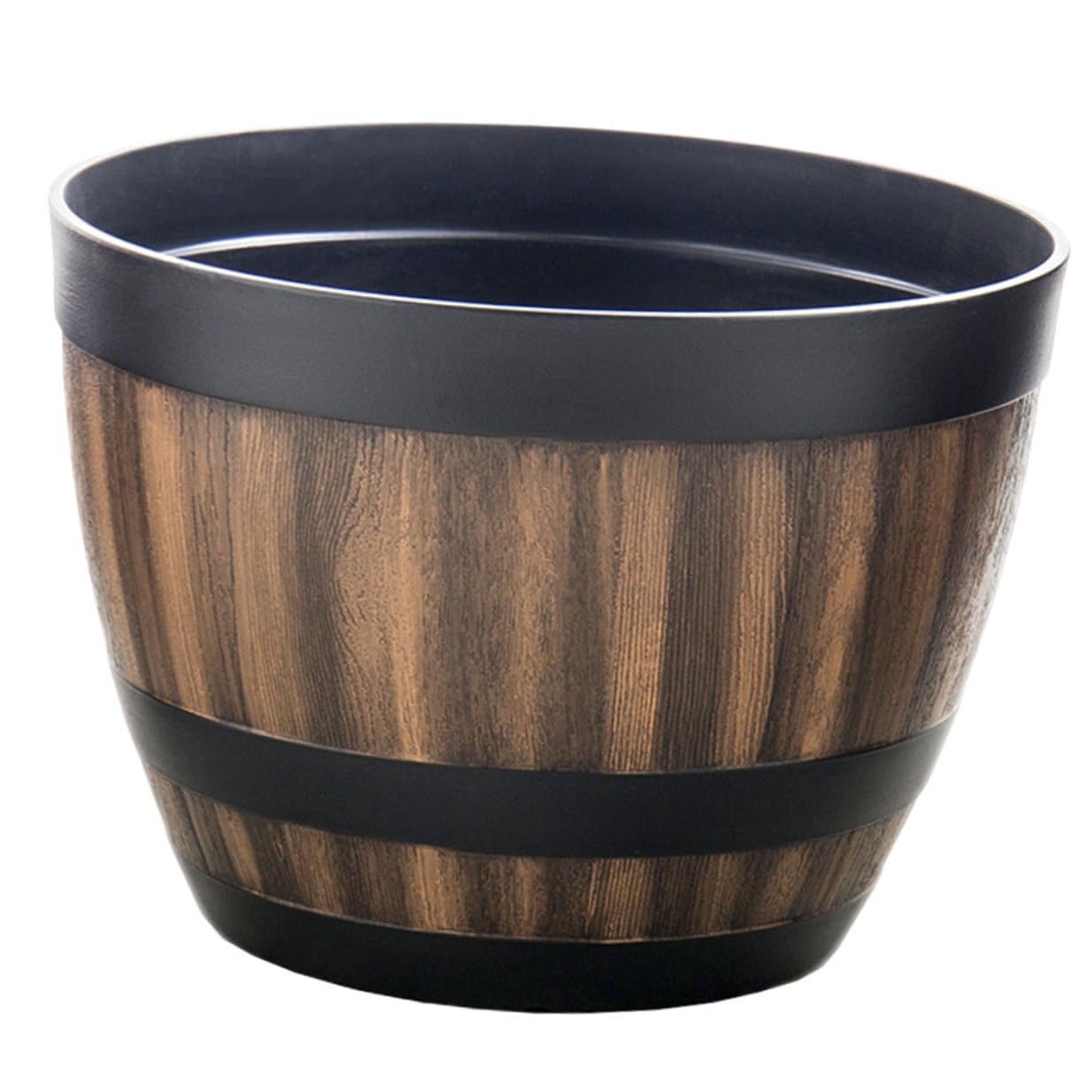 Pot de fleurs 30 cm étanche pour plantation aquatique et décoration intérieure Hemobllo
