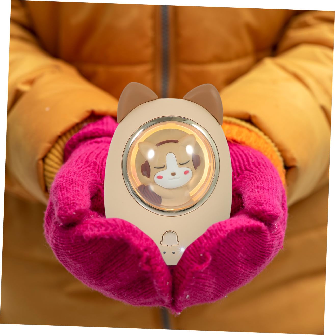 BESPORTBLE 3 Set Di Scaldamani Elettrici Scaldamani Ricaricabili Piccoli Scaldamani Portatili Design A Cartoni Animati Per Attività Allaperto