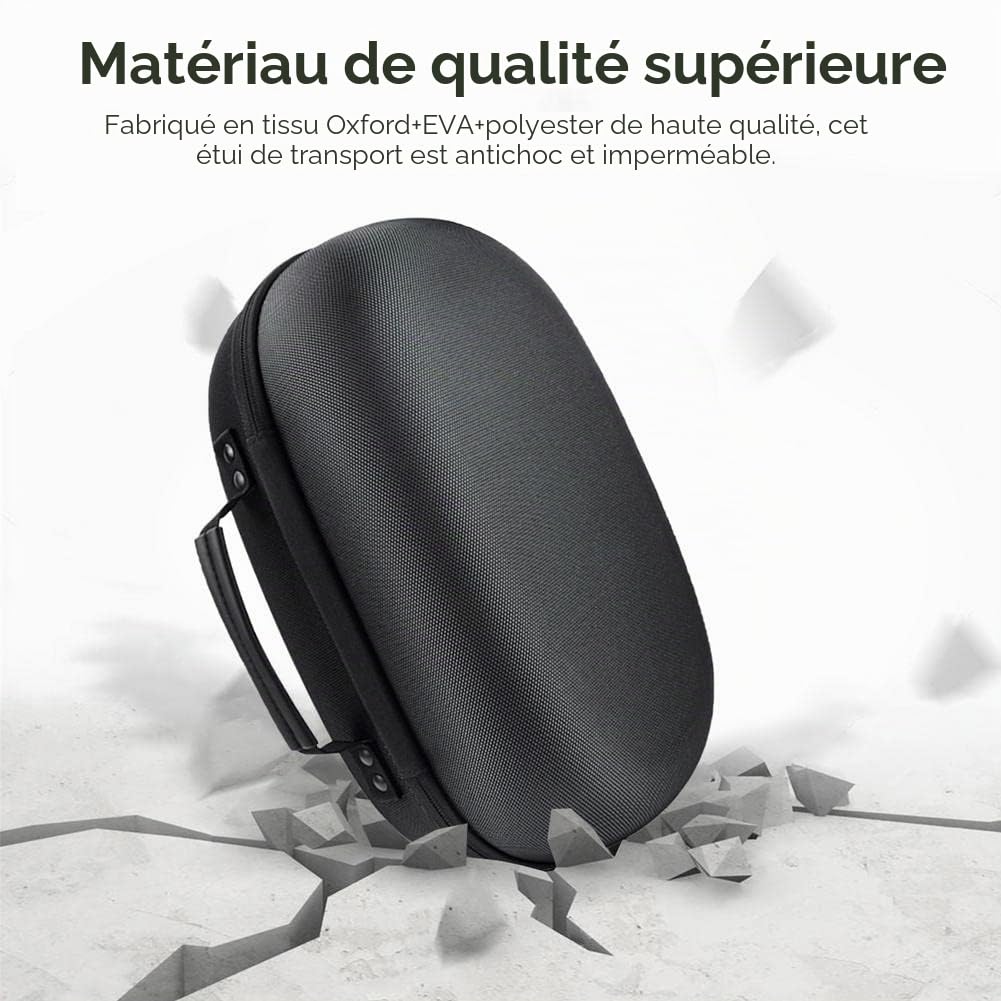 Étui pour Vive Focus 3, étui de Transport Rigide Tout-en-Un, Sac de Rangement Portable pour Casque de réalité virtuelle HTC VIVE Focus 3 et Accessoires