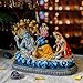 alikiki Hindu God Lord Vishnu Statue - 8.3”L Mahavishnu Figurine Divine Hindu Deity for Spiritual Worship Home Office Studio Hotel Decor Mandir Temple Altar Diwali Puja Item