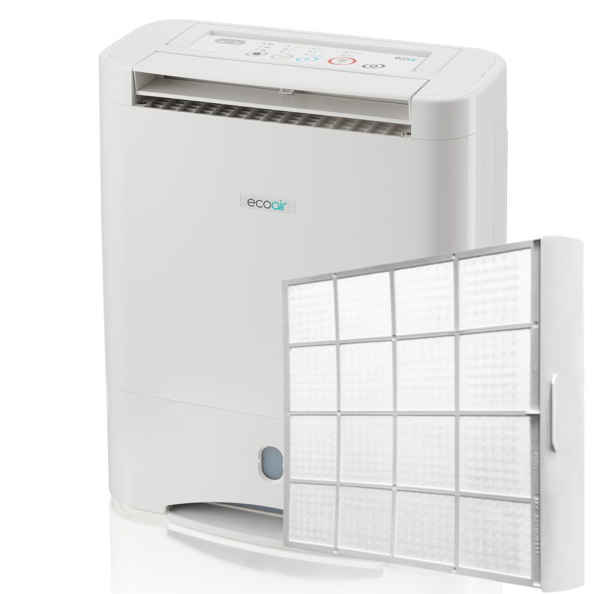Ecoair White Filter - Dd3 Simple Dehumidifier Anti Bacterial Silver Filter