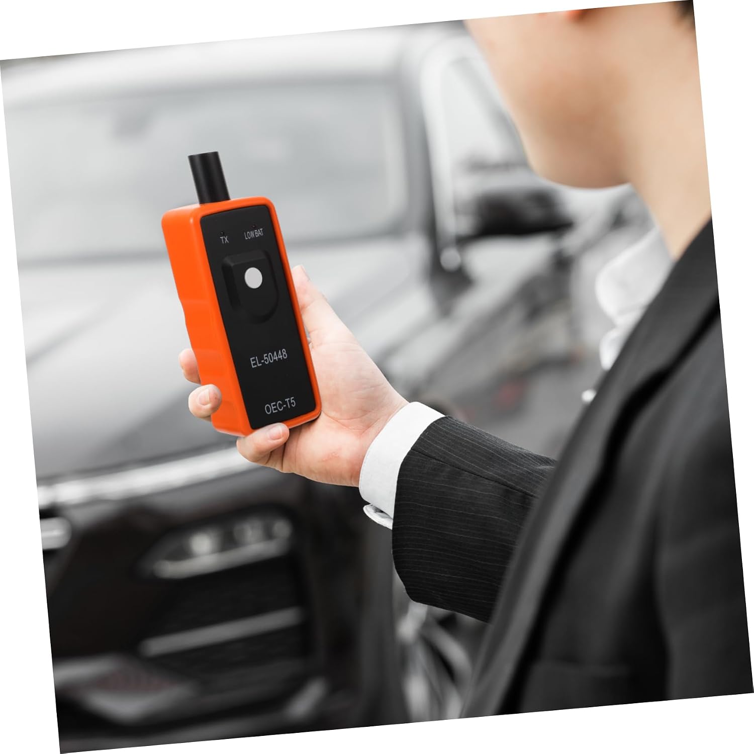 BESTOYARD Automotive Tire Pressure Monitoring Tool Advanced Sensor Technology for Real Readings Easy Operation Compatible with Vehicles Ensures Optimal Driving Performance