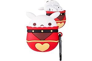 STSNano Protective Airpod 2/1 Cases Boasting Hu Tao Designs