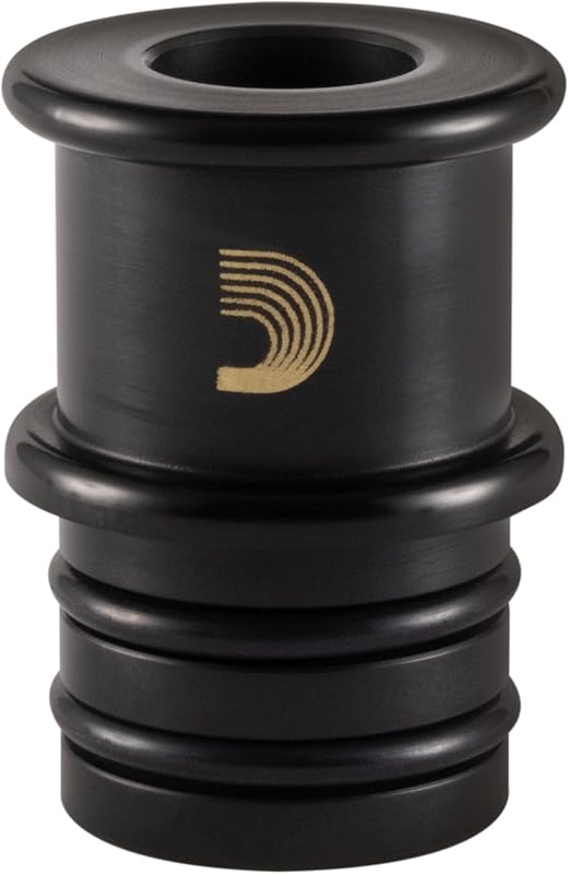 D'Addario Saxophone End Plug Black | D'Addario saxophone end plugs protect the instrument neck receiver, fit securely and help keep saxophones travel-ready.
