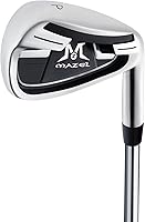 Vista 28 de MAZEL Hierro de golf individual 1,2,3,4,5,6,7,8,9, Hierro de golf con ejes de acero para golfistas diestros
