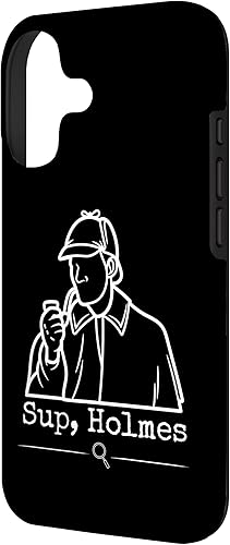 Vista 89 de iPhone 11 Sup, Holmes - Divertida funda de Sherlock Holmes