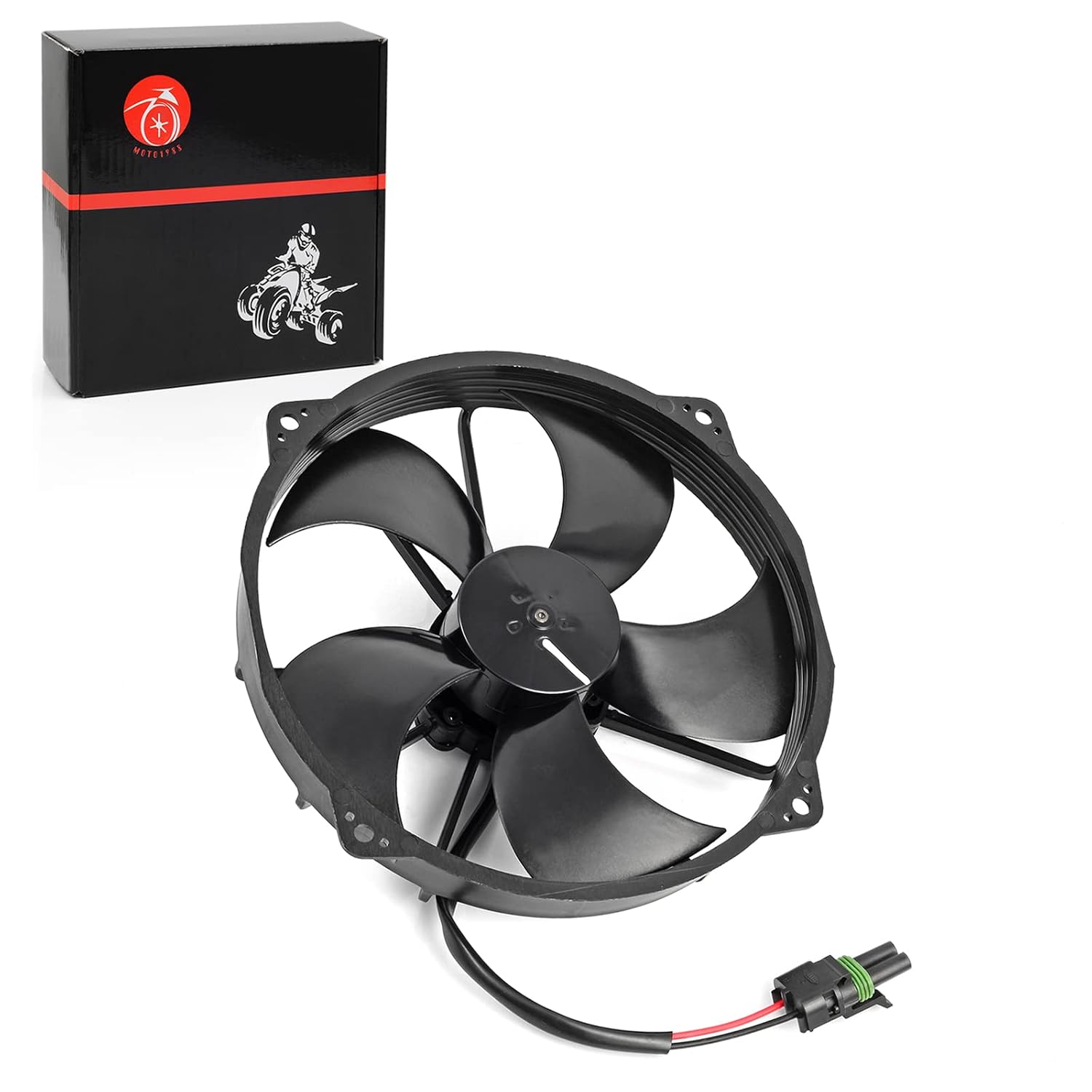 2413007 Radiator Cooling Fan Compatible with Polaris Sportsman 850 2016-2022 Sportsman 1000 2016-2018 Sportsman XP 1000 2019-2022 HIGH Lifter