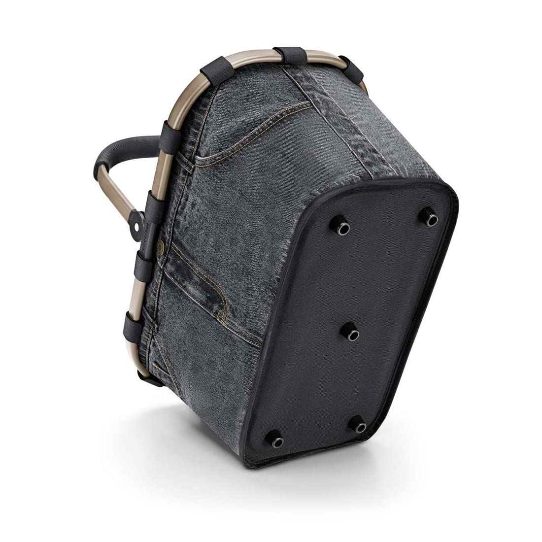 reisenthel Angebot Einkaufskorb carrybag Plus passendes Cover Sichtschutz Abdeckung (frame jeans dark grey)