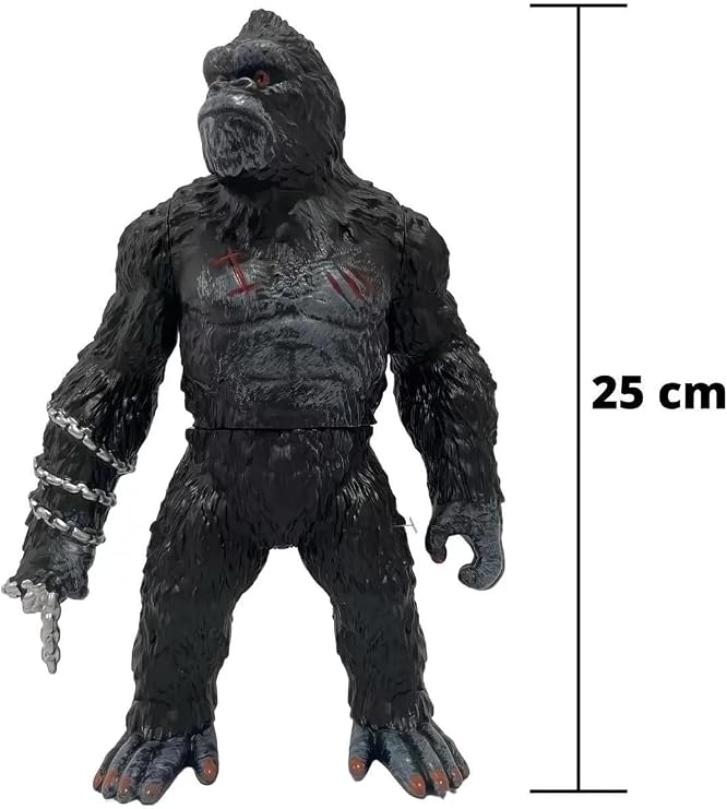 Godzilla vs. Kong Giant King Kong King Gorilla Jointed Action Figure Character Toy Large Size 25cm