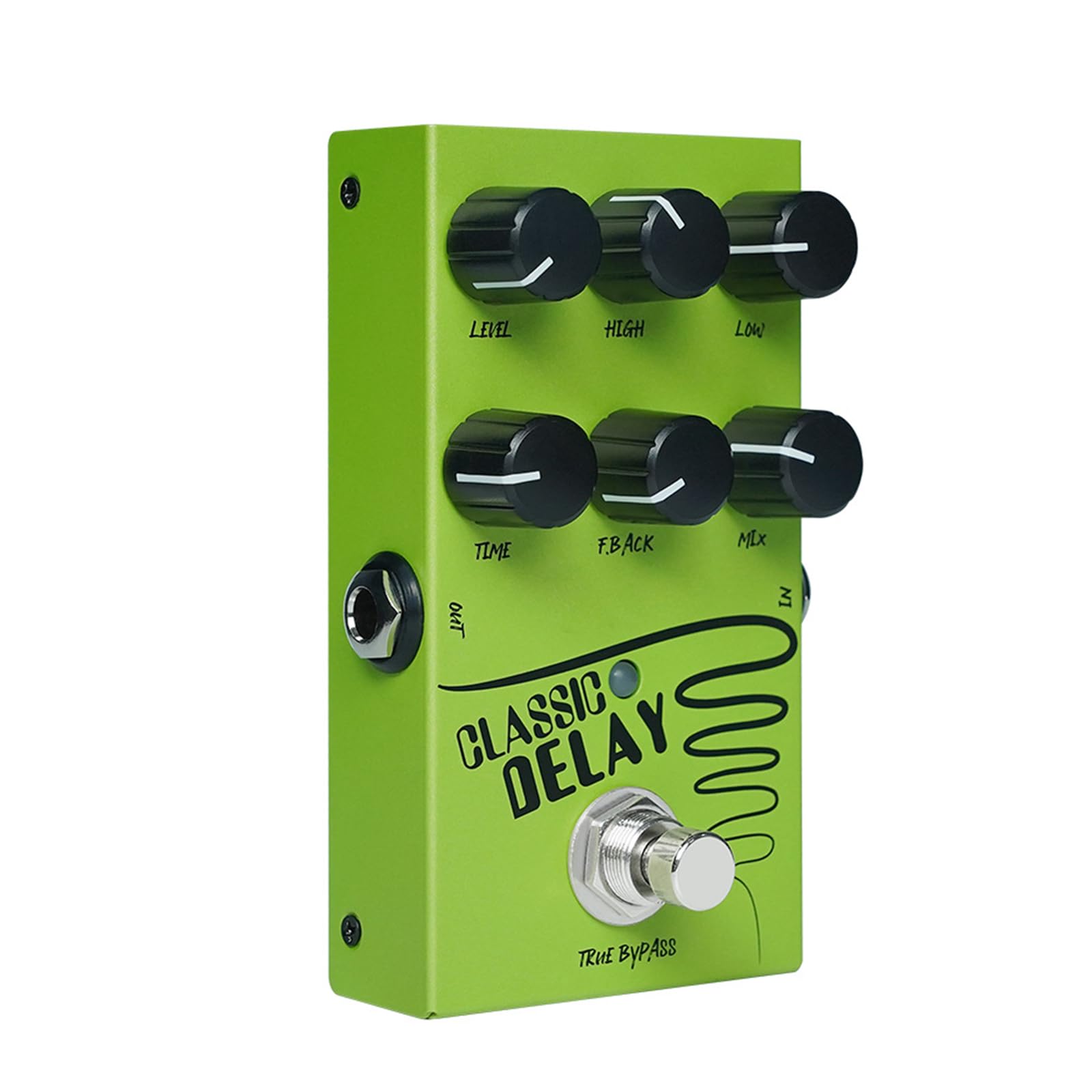 Small Delay Effektpedal Gitarrenverstärker Simulation Distortion für Gitarristen und Musikschaffer Gitarrenpedal