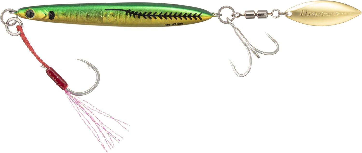 Major Craft Metal Jig, Makijig, Jet 1.1 oz (30 g), 1.4 oz (40 g), 2.1 oz (60 g)