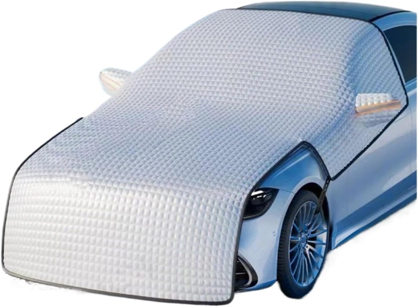Snow Protection for Cars Enlarge Car Snow Cover 7-Layer Winter Windshield Shield Windproof Waterproof Window Ice Universal for SUV Sedan