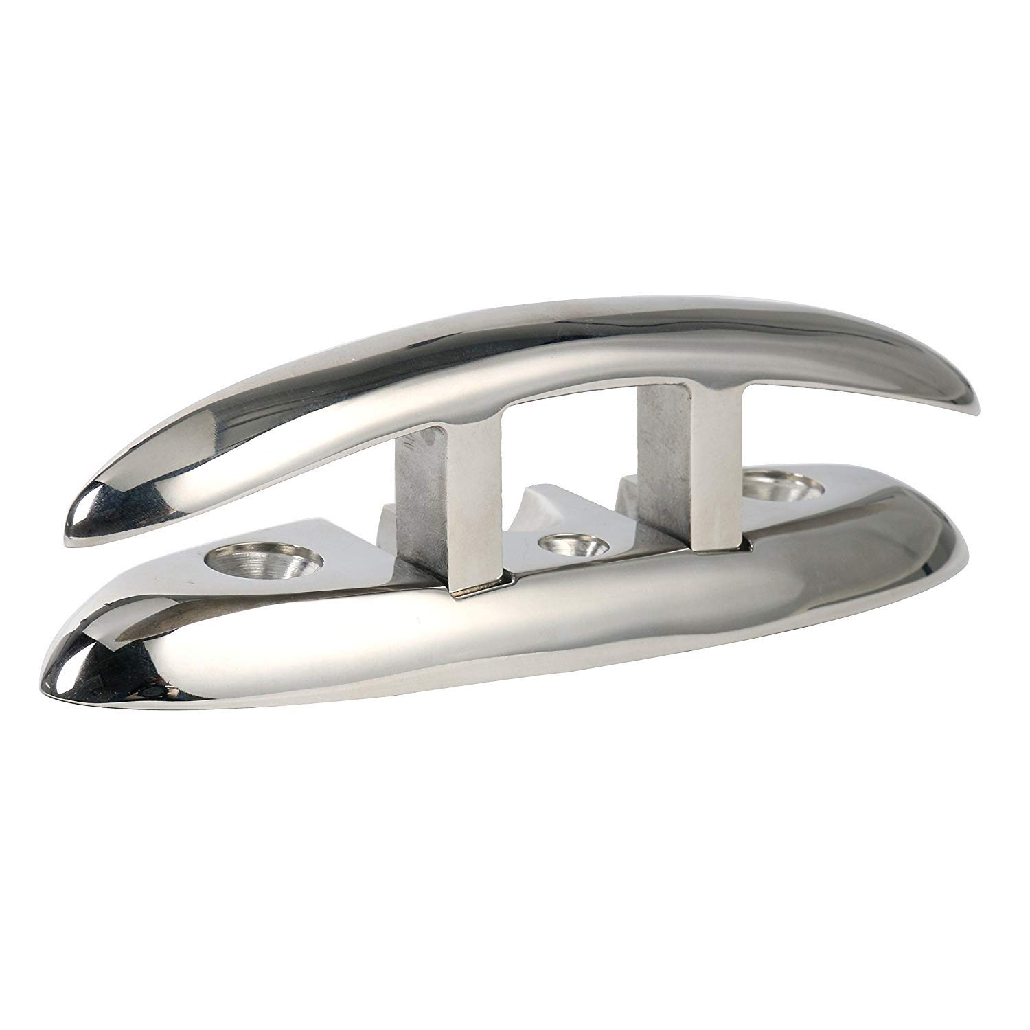 Amarine-made M1109S - Tacchetta Pieghevole in Acciaio Inox, 15,2 cm, 2 Pezzi
