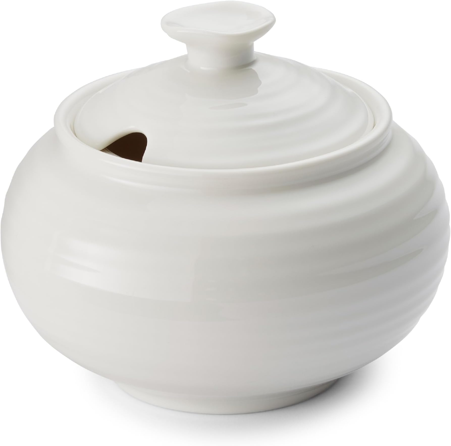 Portmeirion Sophie Conran White Covered Sugar