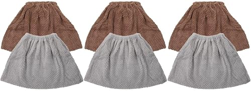 Healvian 6 piezas de paño de repuesto para escobas, paños lavables para escobas perezosas, reutilizables, herramienta de limpieza para el hogar