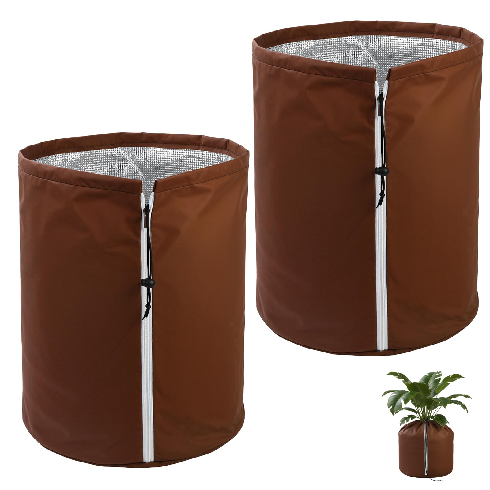 Produktbild von DTLLCZP 2 Stück Thermo Topfschutz 65x70cm Mit Zugband