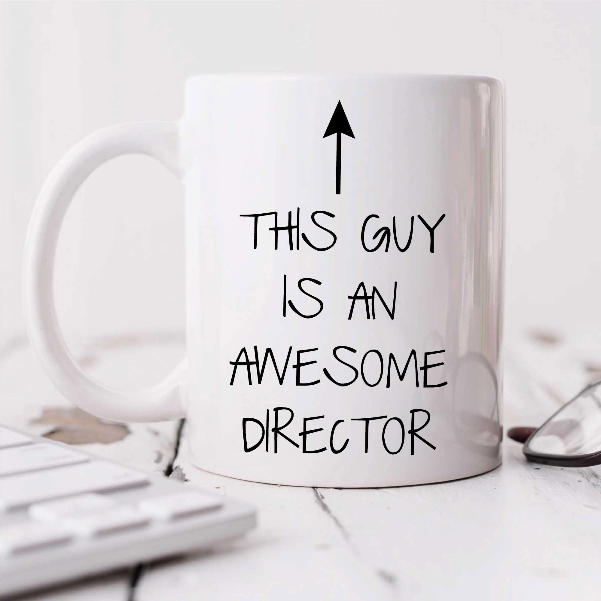 60 Second Makeover Limited This Guy is an Awesome Director Mug Mens Fathers Day Dad Present Birthday Christmas