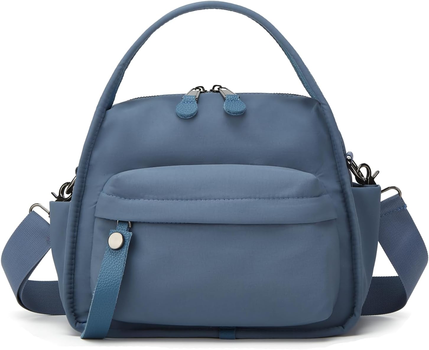 Casual Nylon Front Pocket Handbag Lightweight Large Capacity Cross Body Bag Outdoor Shoulder Bags for Women 2026