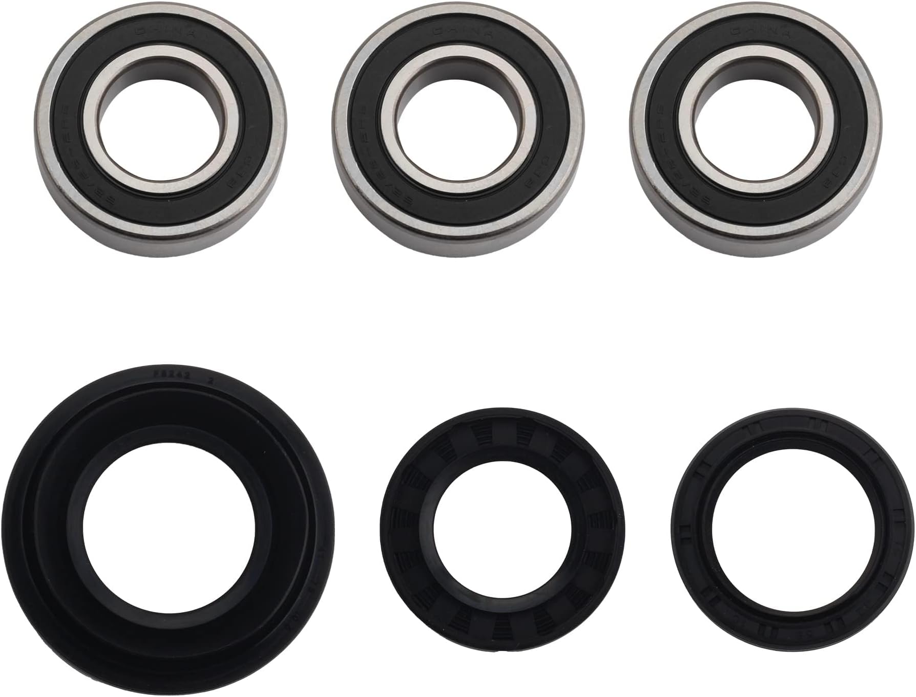 Honda TRX250 420 500 Rear Axle Carrier Bearing & Seal Kit Non IRS - Foto 5