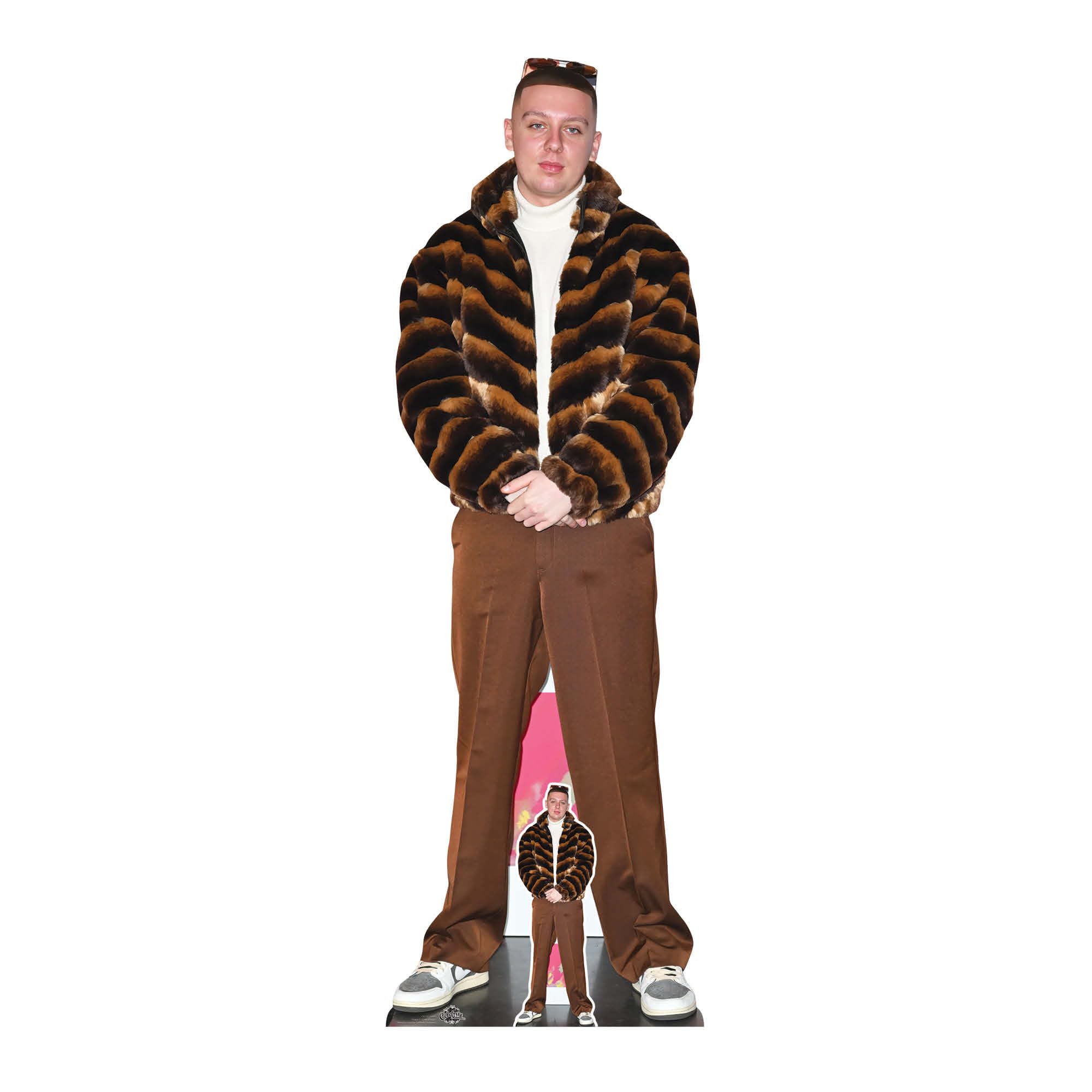 CS1257 Star Cutouts Aitch Lifesize Cardboard Cutout – Music Fan Display, Party Prop & Collector Decoration 188cm