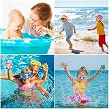 HOTUT Badewannenspielzeug,4 Stück Silikon Badewannen Spielzeug,BPA-Free Wasserspielzeug Baby,Süße Bade Spritztiere,Badetiere für Babys und Kleinkinder