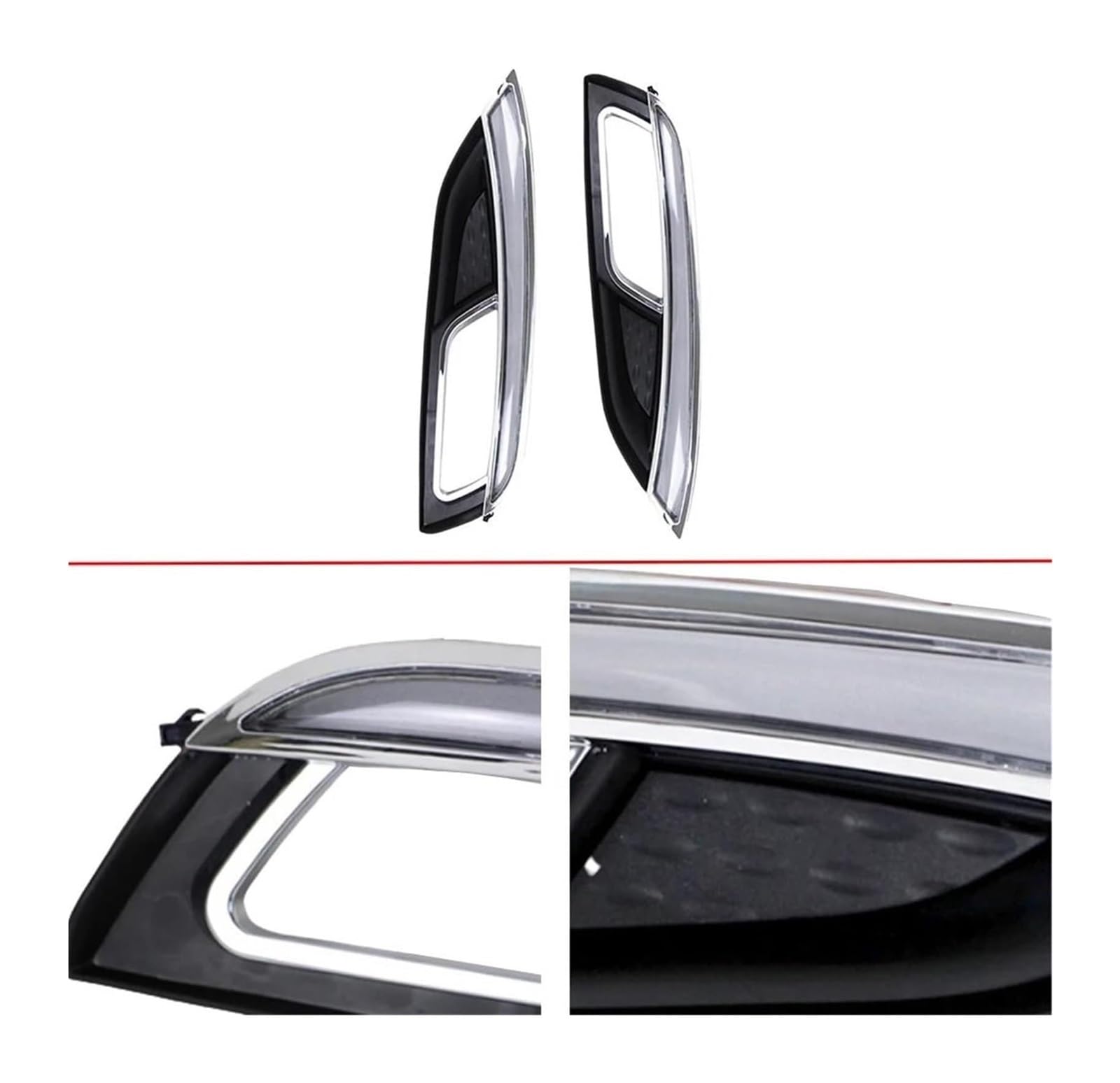 Freccia Auto Per Kia K3 Per Forte 2013 2014 2015 DRL Luci Diurne Fendinebbia Con Indicatore Direzione 2 Pezzi