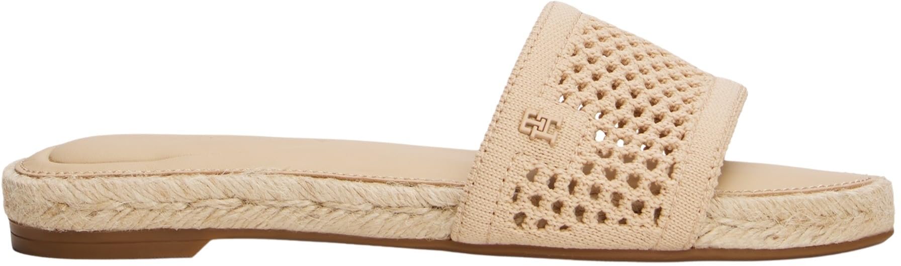 Tommy Hilfiger Sandales Femme Knit Mesh Espadrille en Maille