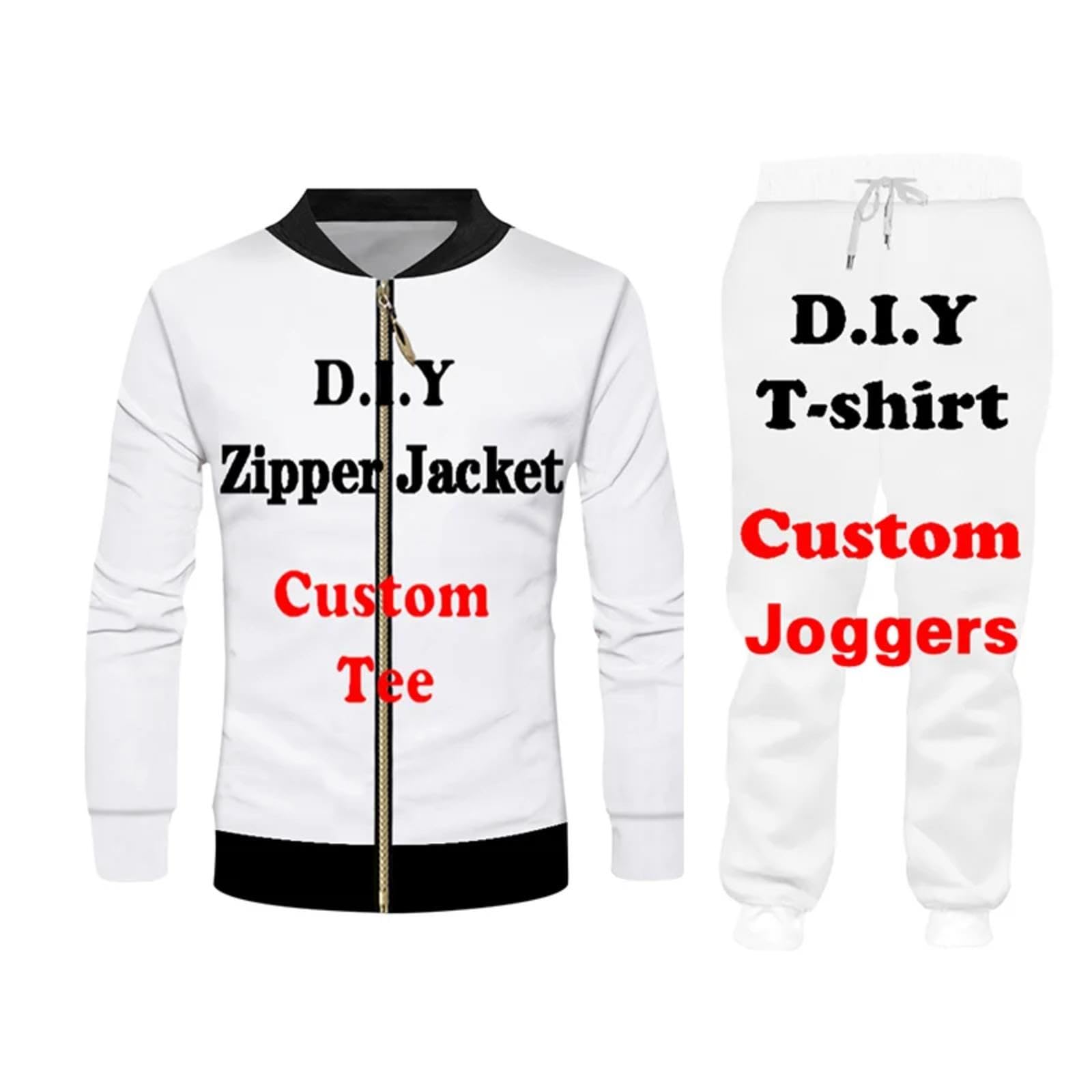 Set Personalizzato da 2 Pezzi Vernice 3D Personalizzata Coppia Top e Pantaloncini T-Shirt da Uomo e Set con Cappuccio con Tuta da Jogging per Un Look Elegante