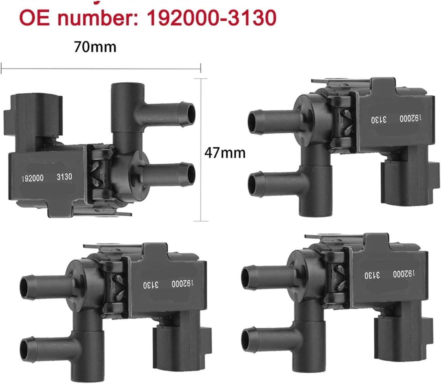 1 piece vacuum solenoid valve 192000-3130 192000-3042