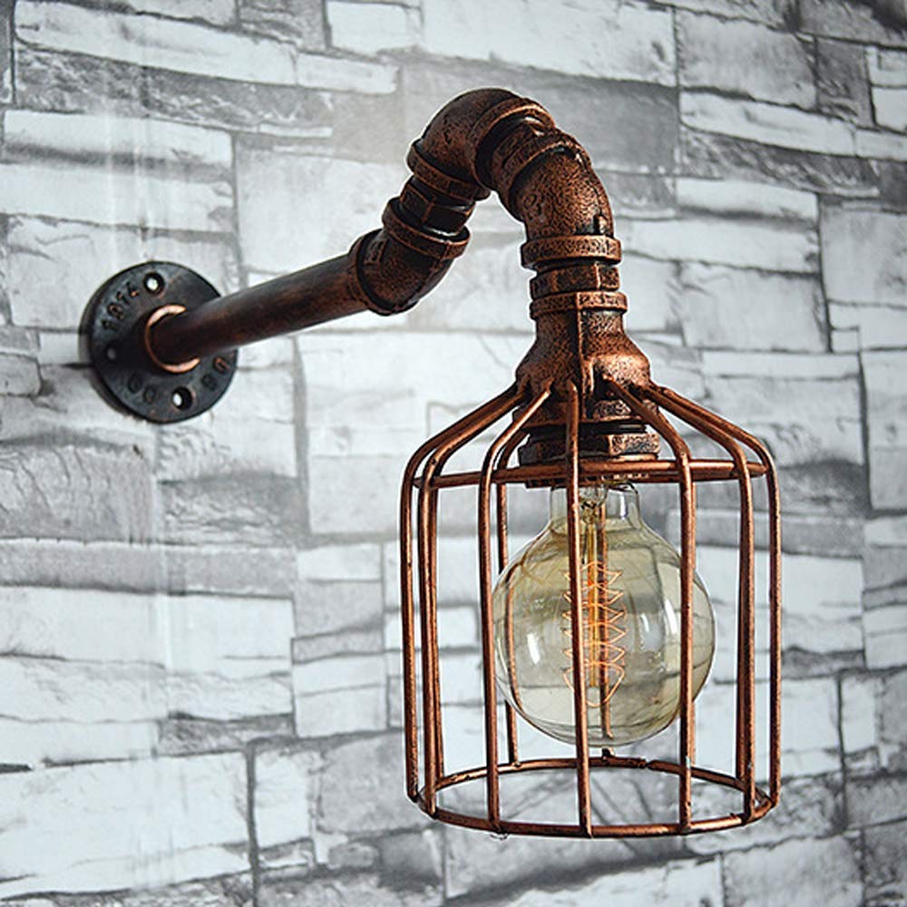 Shabby Chic Deco Wall Lights Vintage Industrial Loft-Style Wall Lamp Decorative Retro Sconce Corridor Loft Rustic Porch Country House Bar Basement Cafe Decorative