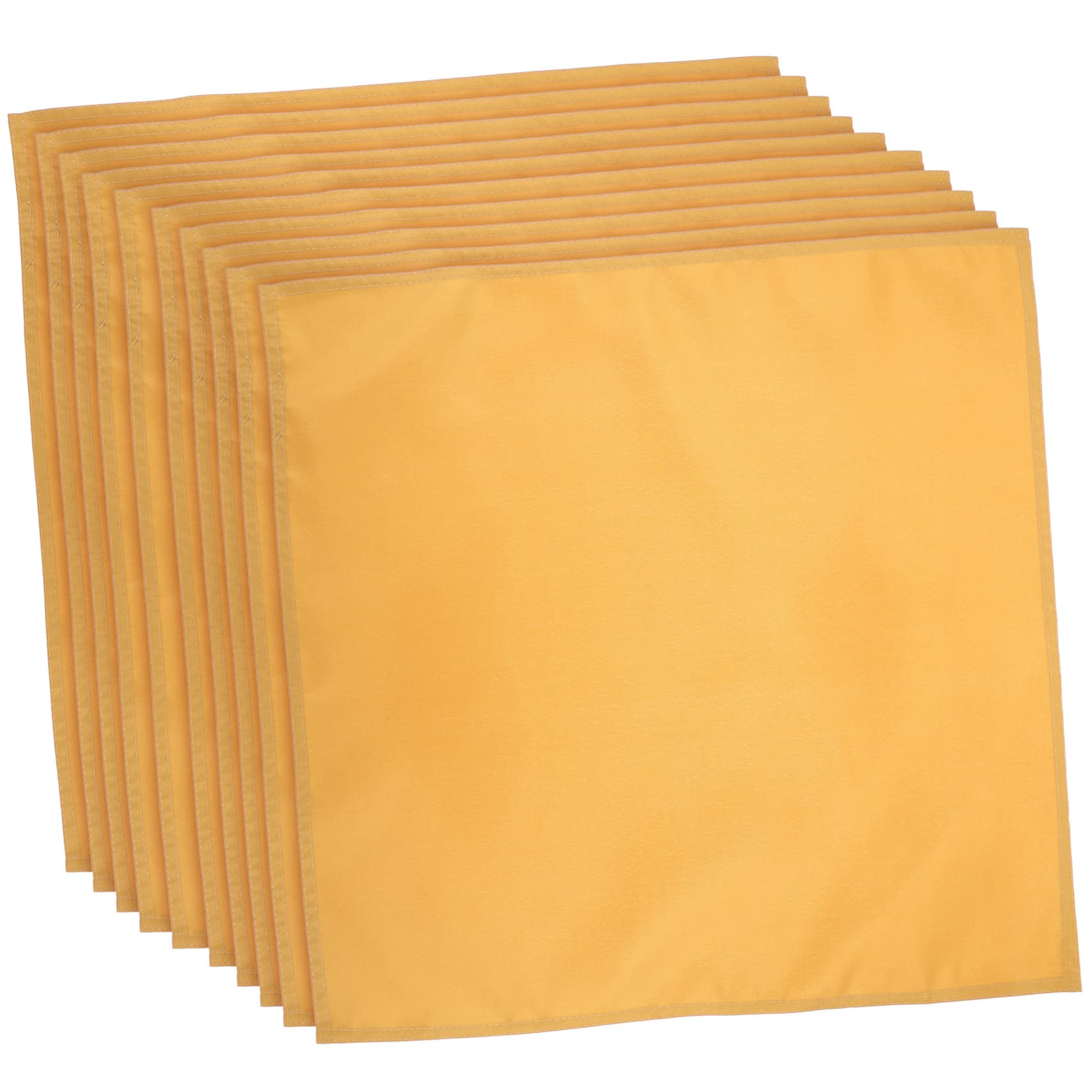 BESTonZON 10pièces Lot de Serviettes De Table Tissu Lavables pour Mariage Et Restaurant Décoratives Et Pratiques