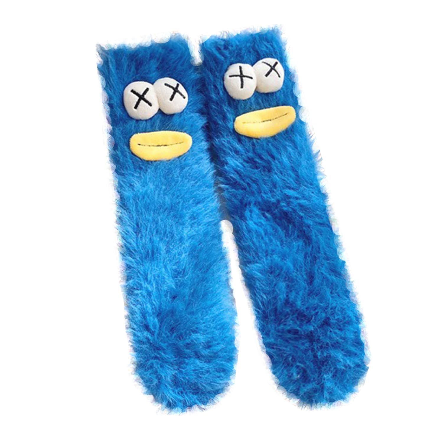 TFTSR Crazy Funny Fuzzy Silly Socks for Kids Women,Girls Fluffy Slipper Novelty Fun Socks,Boy Men Cute Cozy Soft Animal Socks