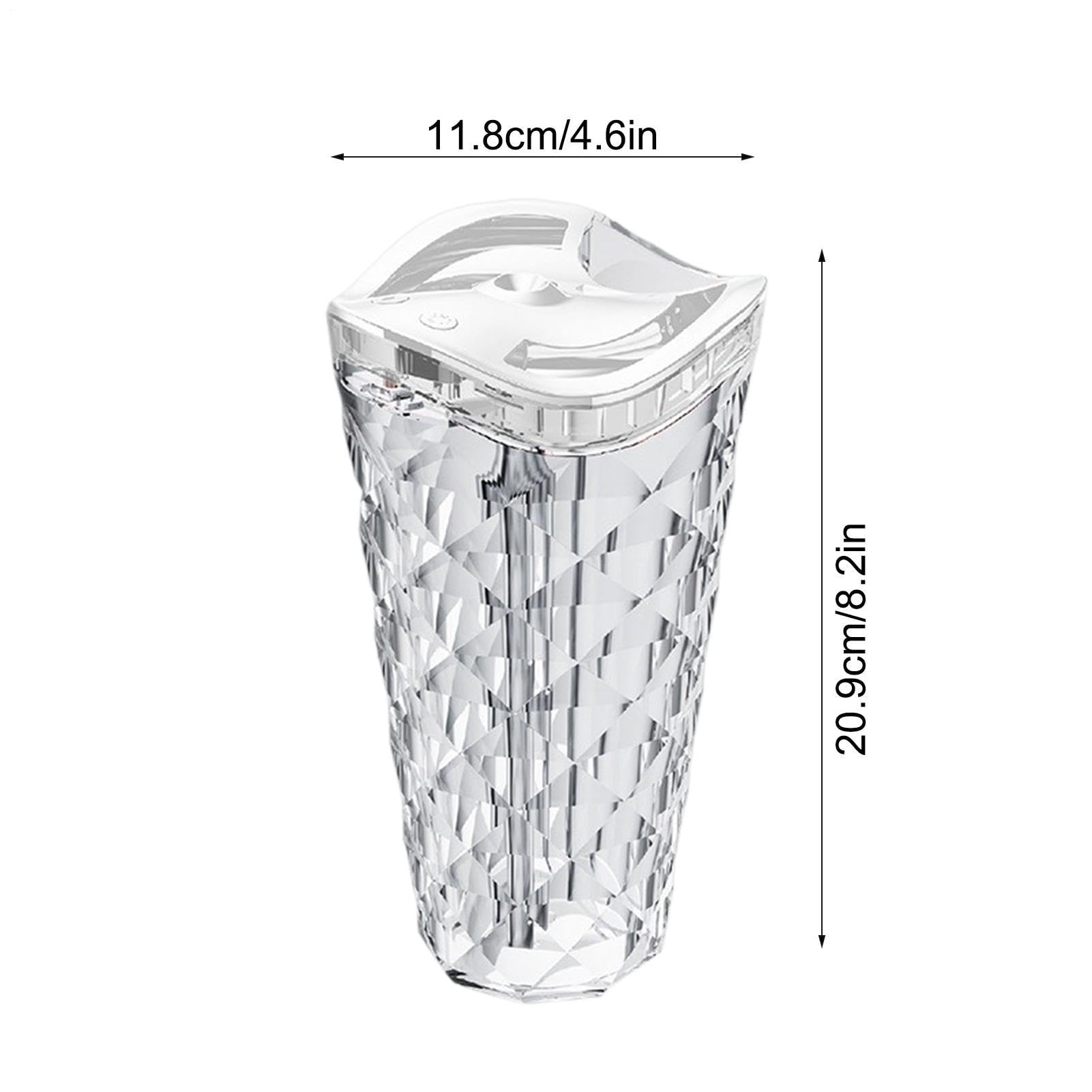 Umidificatore per la casa, 800 ml, moderno, con illuminazione ambientale