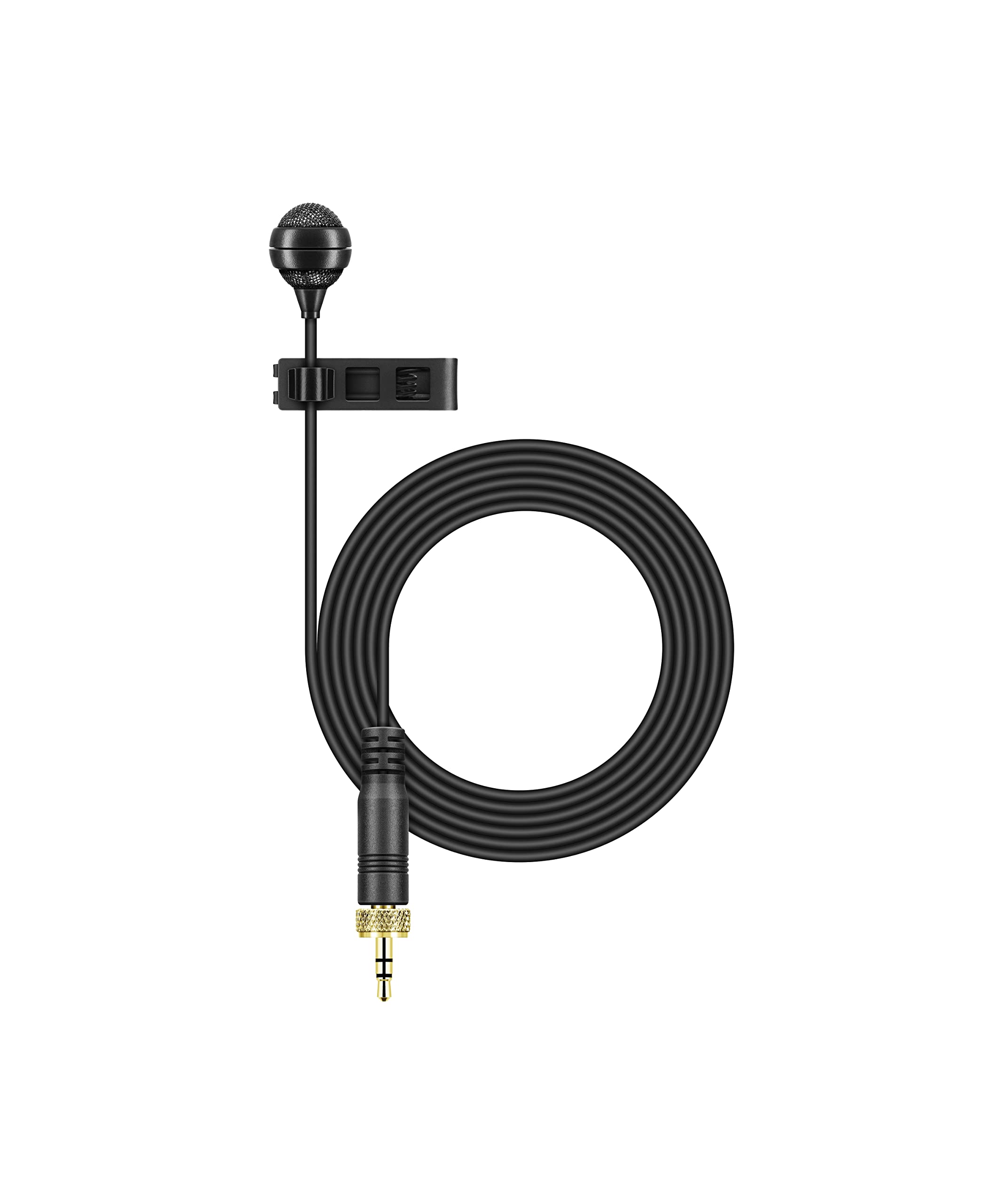 Sennheiser Sistema microfonico digitale portatile wireless UHF con lavalier a cardioide ME4 set EW-DP ME4 (U1/5), Nero (700026)