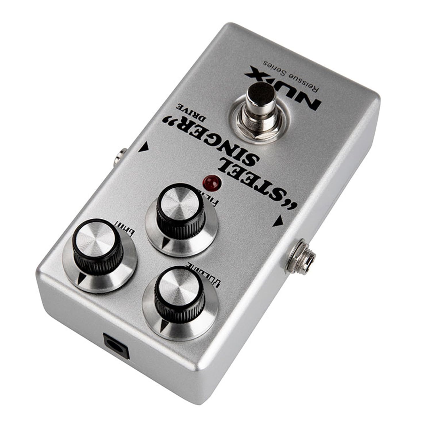 Nux Steel Singer Overdrive Pedal Effektgerät für E-Gitarre + keepdrum Netzteil