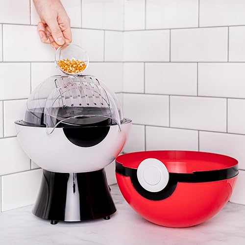 Miniatura 2 de Uncanny Brands Máquina de palomitas de maíz Pokémon Pokeball - Electrodoméstico de cocina Pokémon