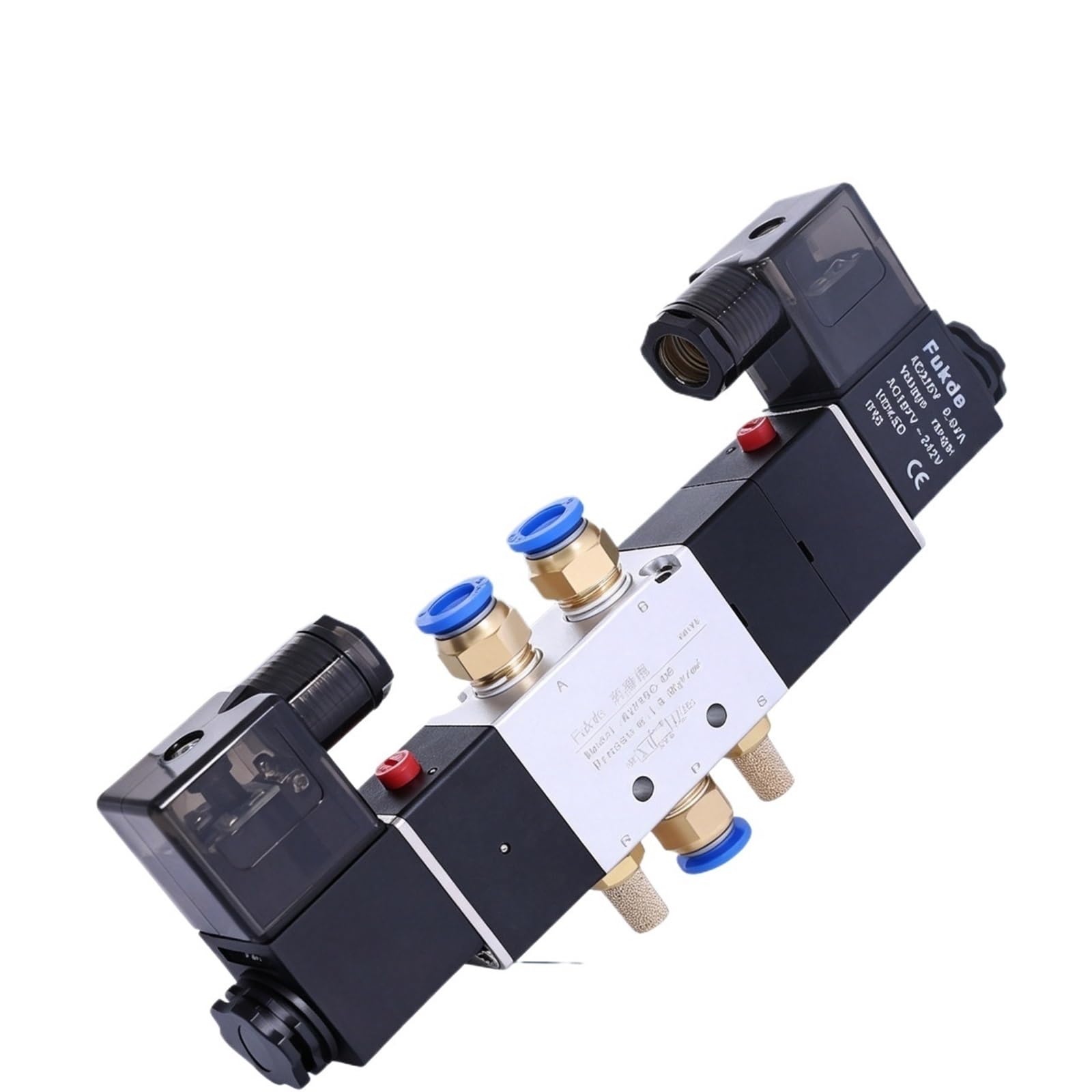 Bvdwuelgv 4V430c-15 12Mm 4V230c-08 Three-Position Five-Way Electromagnetic Pneumatic Valve