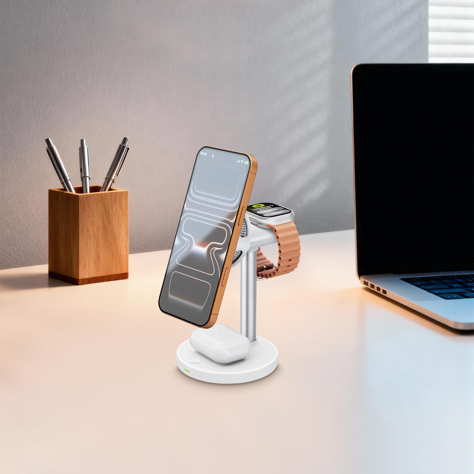 Caricatore magnetico 3 in 1 con raffreddamento TEC per Smartphone