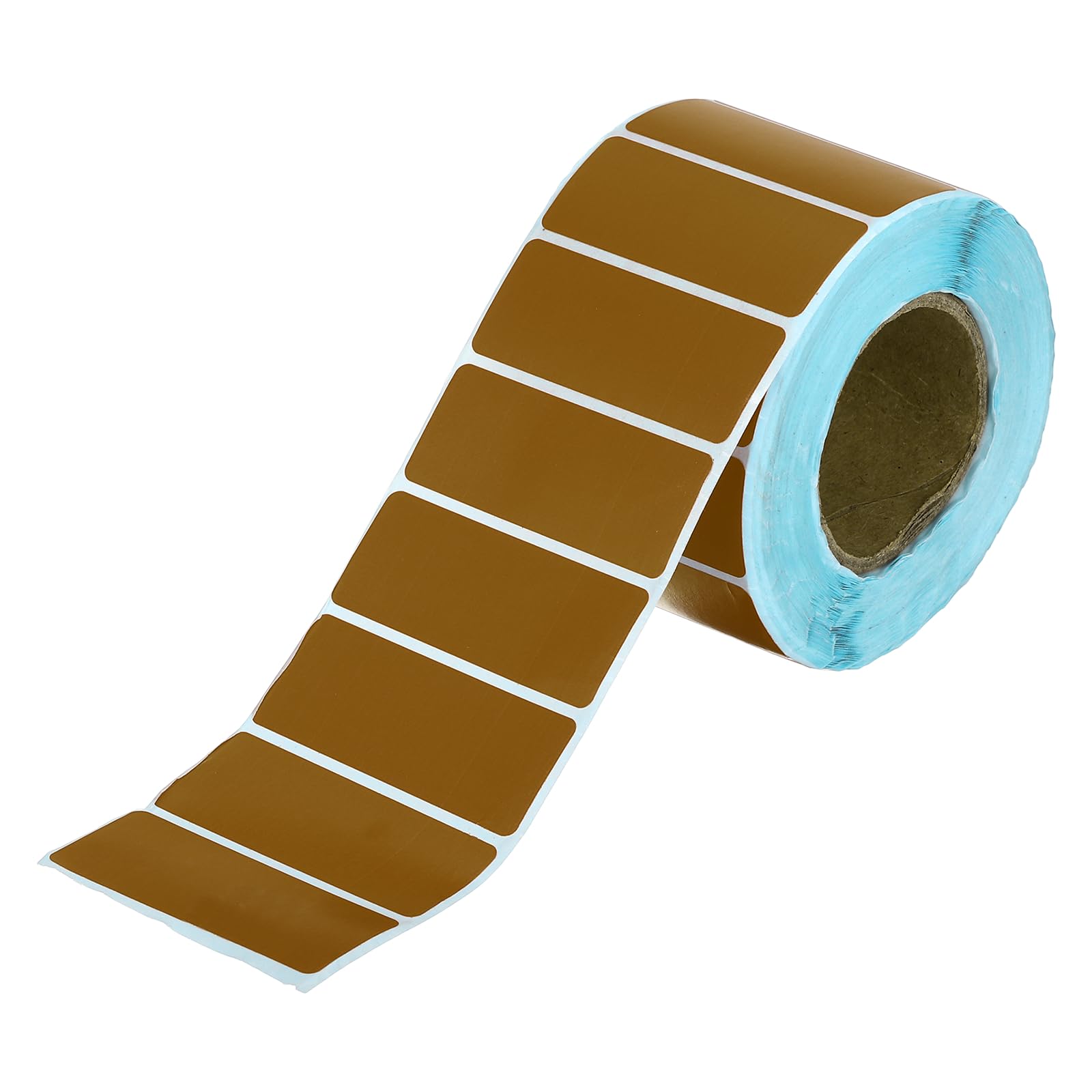 PATIKIL Thermal Labels, (2 x 5 CM, Brown) (1200 Pcs), Color Direct Thermal Printer Sticker Self-Adhesive Barcode Label Paper, Suit for - Shipping Address/Mailing Name