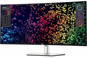 Dell UltraSharp U4025QW 40&quot; Monitor: Experience Unrivaled 5K2K Clarity on a Curved Screen