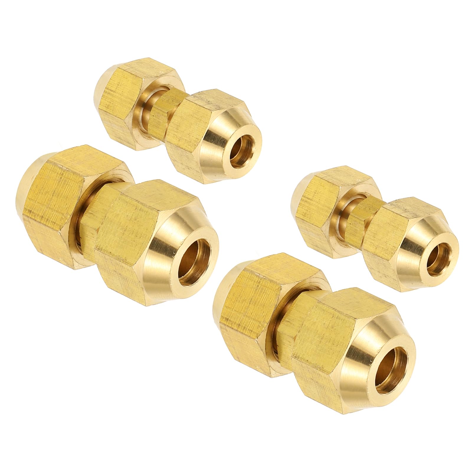 Raccords de tuyauterie en laiton PATIKIL | Adaptateurs 1/4" et 3/8" pour climatisation