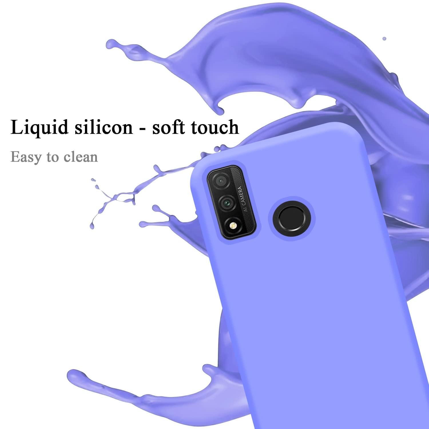 Cover Per Huawei P Smart 2020 - Custodia Trasparente TPU Con Stampa Floreale Colorata - Donna - Protezione Antiurto