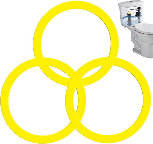 Ullnosoo Sello de válvula de descarga para Kohler, paquete de 4 piezas mejoradas de silicona para tanque de repuesto de inodoro, kit de válvula de