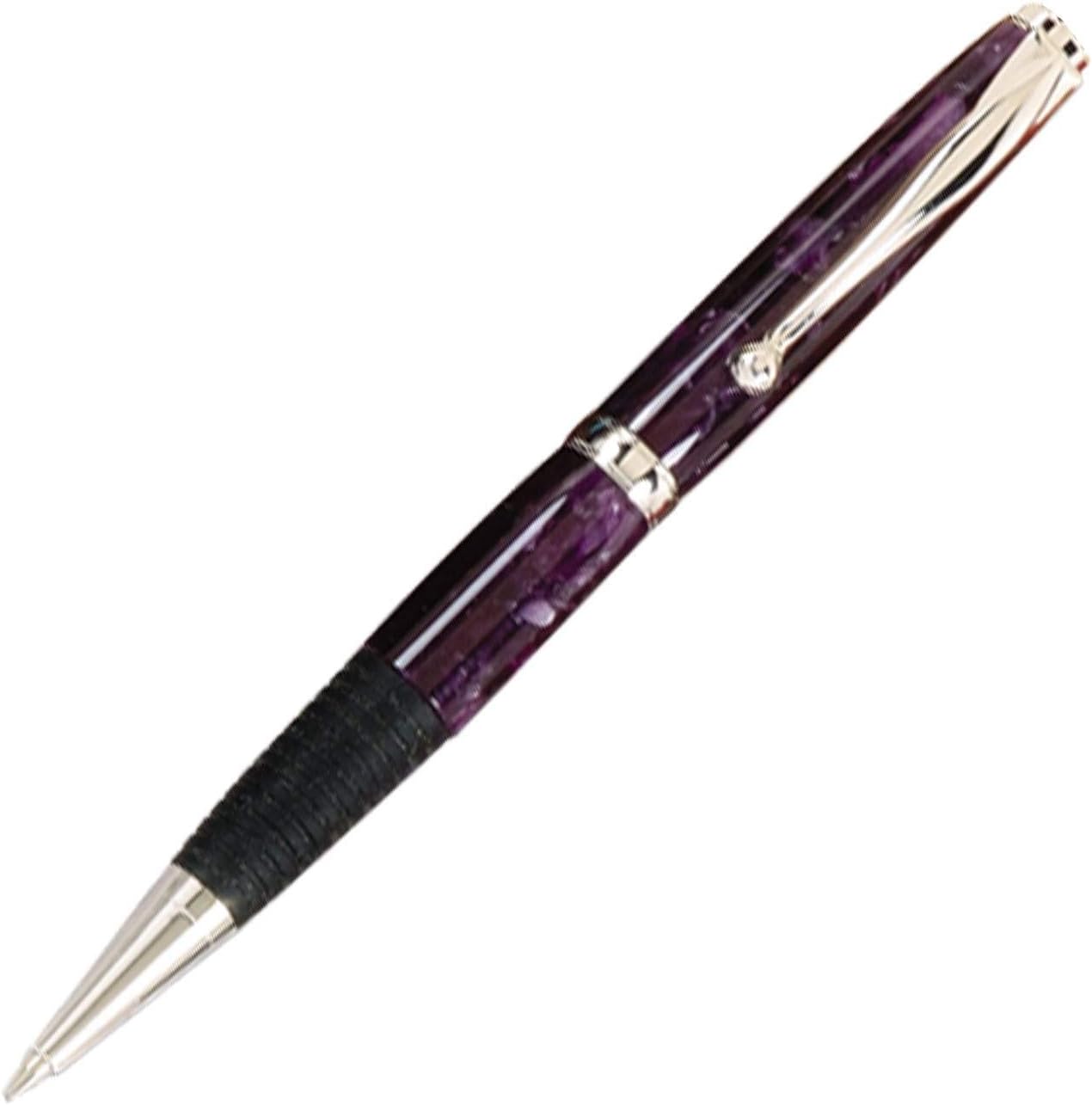 Penn State Industries PKCFPENP Premium Comfort Twist Ballpoint Pen Kit Woodturning Project (10, Chrome)