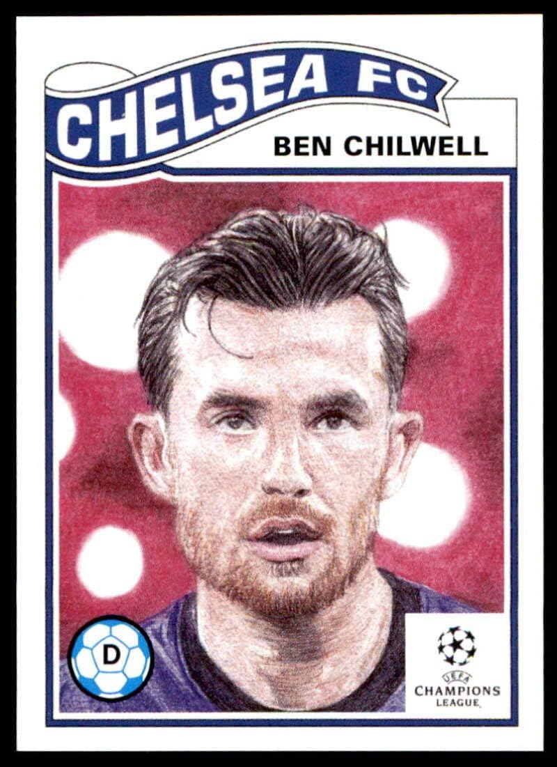 2020 Topps The UCL Living Set UEFA Champions League #257 Ben Chilwell Chelsea FC Official Soccer Futbol Trading Card LIMITED PRINT RUN (Stock Photo Used) NM-MT