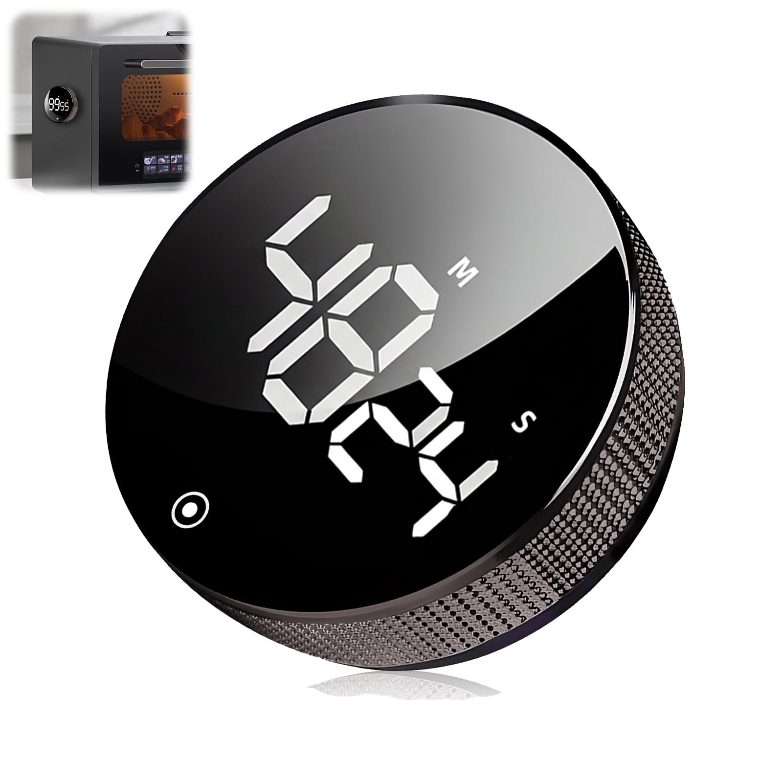 Kitchen Timer Magnetic, HAVIRI Productivity Timer Digital Countdown Countup Timers with Large LCD Disply, 3 Presets (5/15/25min) Adjustable Visual Kitchen Timers for Cooking Baking Yoga Studying