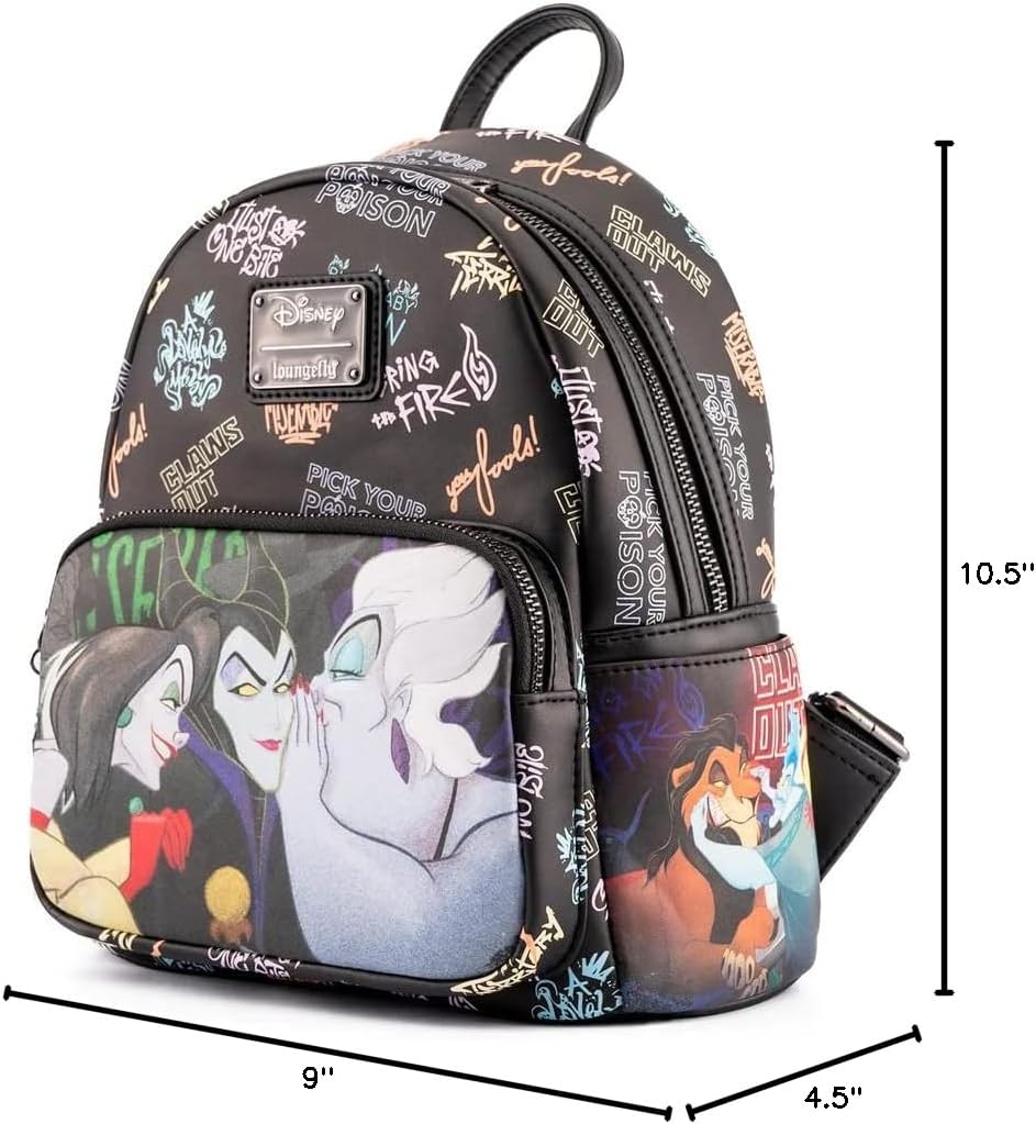 Loungefly Disney Villains Club Mini Backpack
