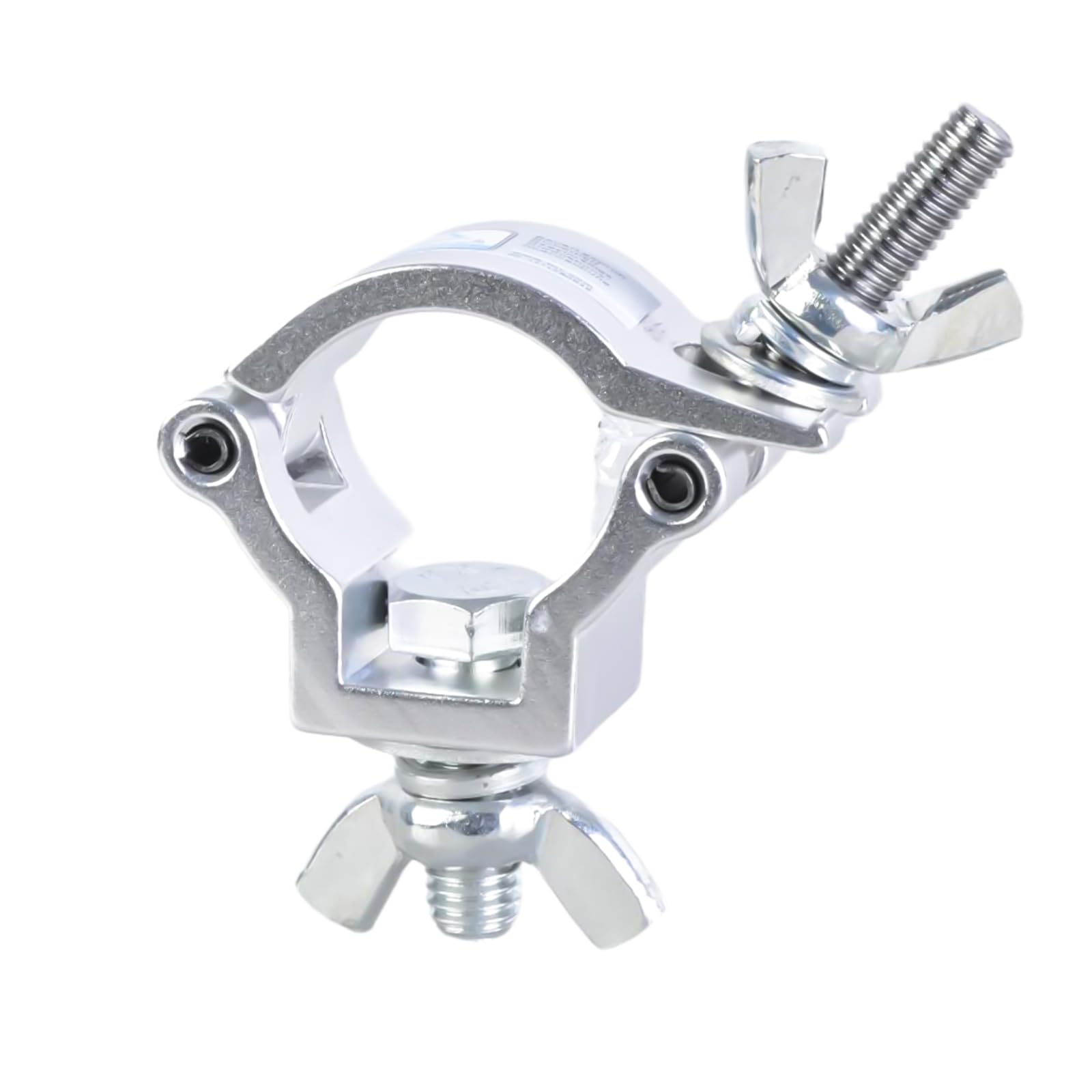 Stage Light Clamp Heavy Duty Aluminum Trusses Clamp Hanging Pipe for 32-35mm Tubing Stage Equipment Fastener Lighting Clip Hook